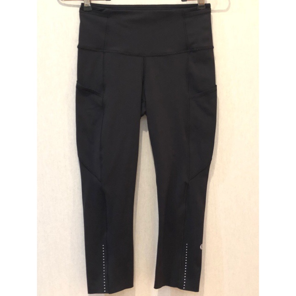 Lululemon fast and free crop *nulux - Picture 2 of 12